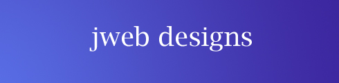 banner for jwebdesigns